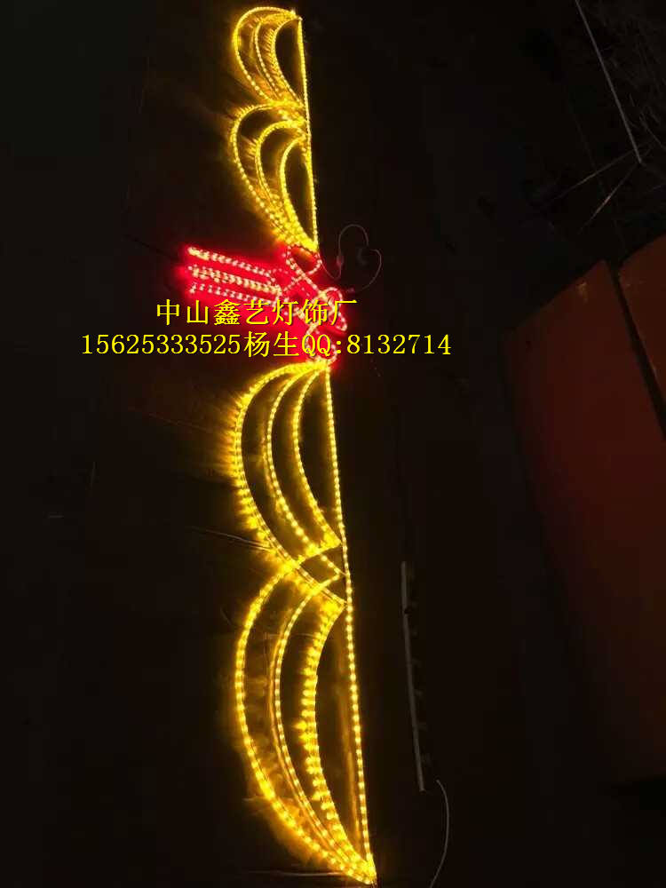 供應(yīng)鑫藝LED燈桿造型燈節(jié)日過街燈橫街燈 價格,廠家,圖片原始圖片2
