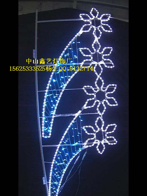  專業(yè)設(shè)計(jì) 生產(chǎn)加工各種LED燈桿造型燈,城市亮化裝飾,公園亮化原始圖片2