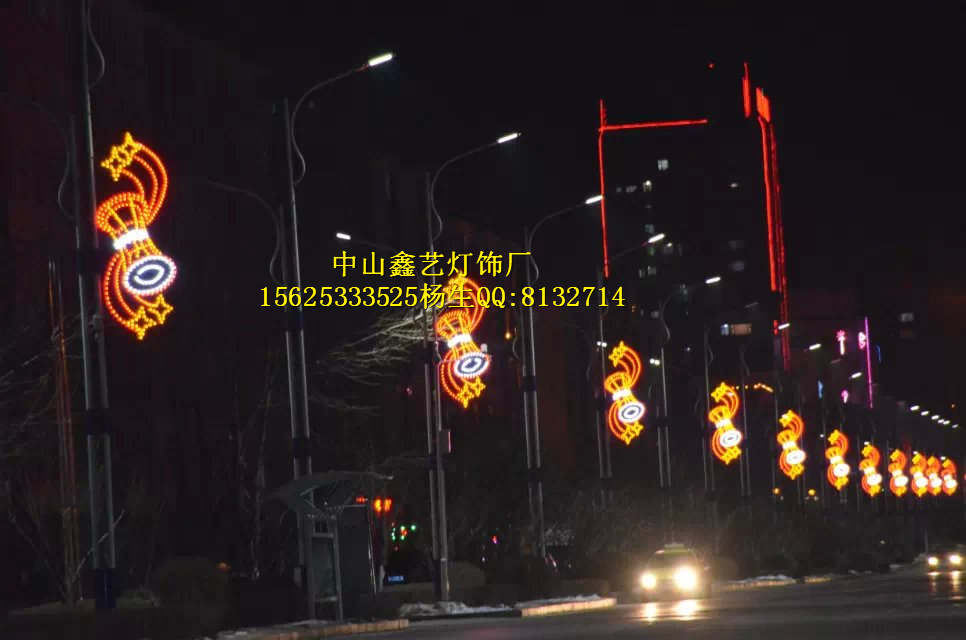 供應(yīng)LED燈桿裝飾節(jié)節(jié)高圖案造型燈_LED花型圖案造型燈原始圖片3
