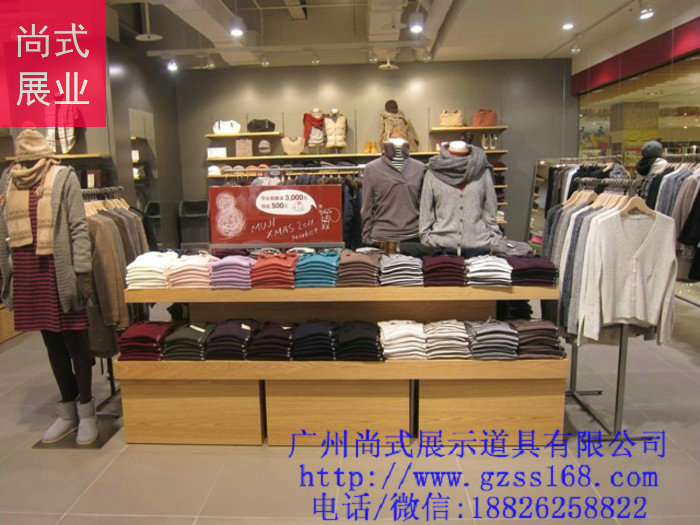 服裝貨架廠家，便宜的服裝貨架，專賣店服裝架原始圖片2