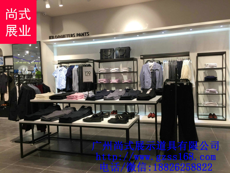 廣州服裝貨架廠家，優(yōu)質(zhì)服裝貨架，精英部落貨架原始圖片2