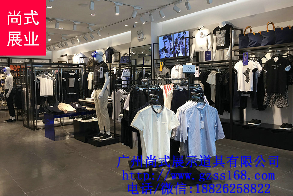 廣州服裝貨架廠家，優(yōu)質(zhì)服裝貨架，精英部落貨架原始圖片3