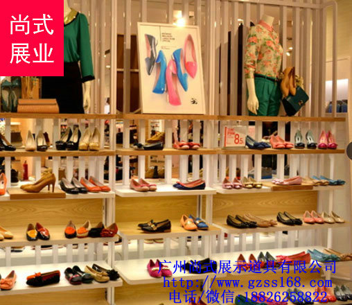 北京服裝展示架，定做服裝貨架，服裝貨架設計原始圖片3