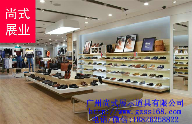 服裝貨架款式大全，廠家批發(fā)服裝貨架，廣州尚式貨架原始圖片3