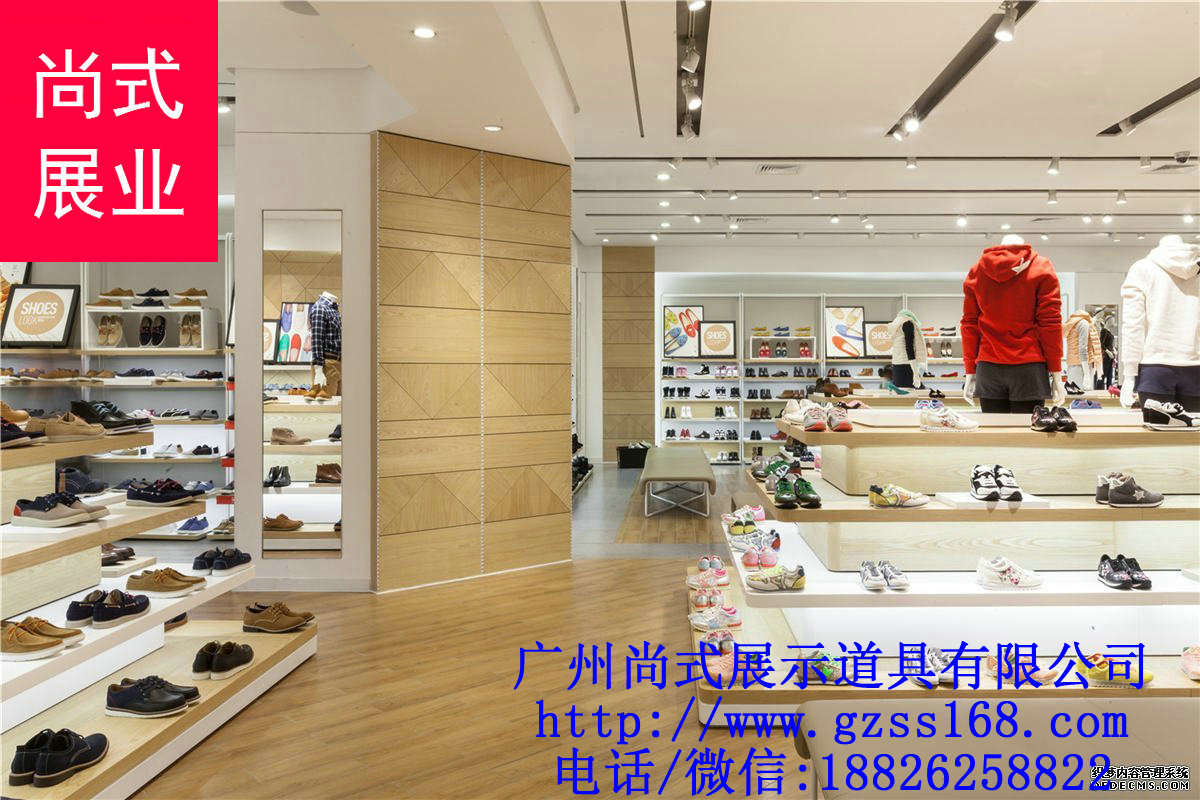 服裝貨架款式大全，廠家批發(fā)服裝貨架，廣州尚式貨架原始圖片2