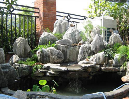 國內哪家園林工程信譽好 千層石景觀假山