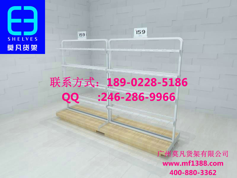 創(chuàng)意家具貨架，名創(chuàng)優(yōu)品貨架，三福貨架，KM服裝貨架，DM女裝貨架，文具店貨架原始圖片3