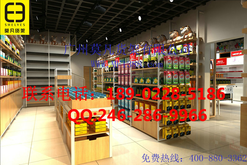 精品店貨架，名創(chuàng)貨架，KM服裝貨架，卡門服裝貨架，名創(chuàng)優(yōu)品店貨架原始圖片3