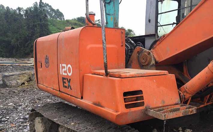 二手日立120挖機價格原始圖片2
