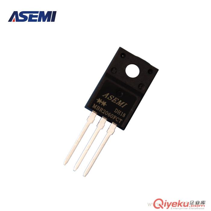 MBR2060FCT肖特基二极管  20A 60V 台湾ASEMI品牌  原装 现货 全新