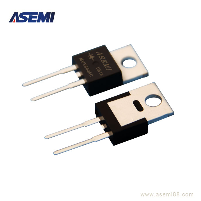 臺灣ASEMI品牌  MUR860AC快恢復二極管  8A 600V  原裝進口原始圖片2