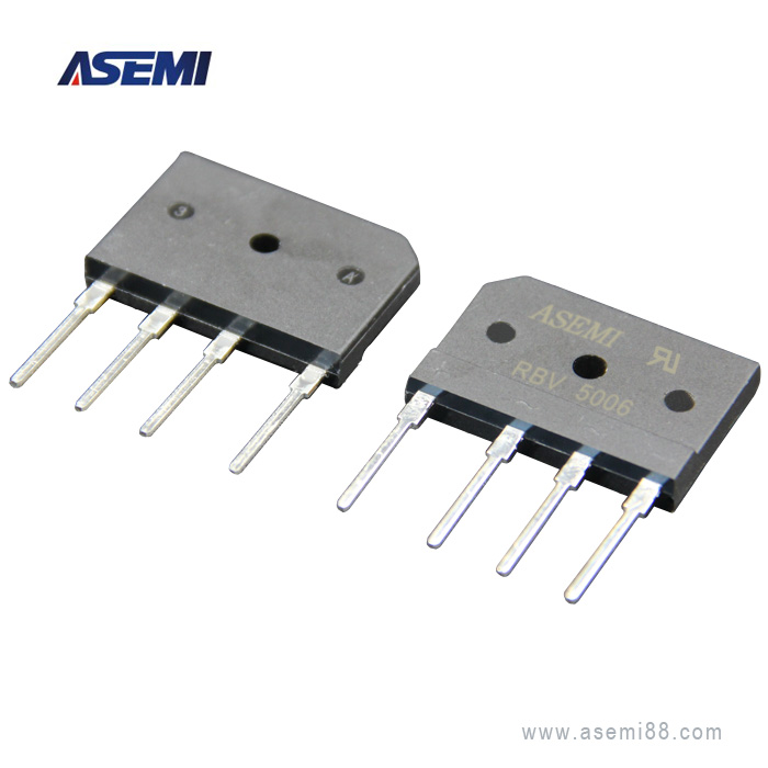 ASEMI RBV5006超薄便扁橋整流橋原理 進口大芯片原始圖片2