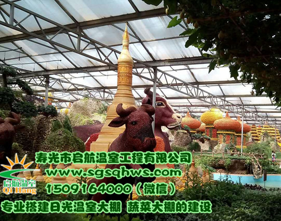 智能溫室造價(jià)   玻璃連棟智能溫室   壽光市啟航溫室原始圖片2