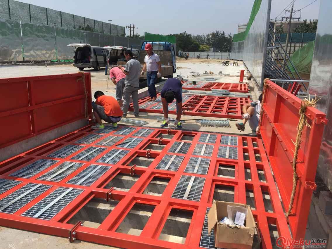 宿遷工地大門口自動沖洗平臺原始圖片2