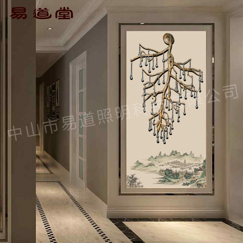 自然风壁灯,YD-005
