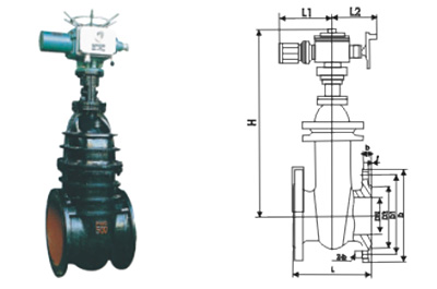 電動楔式閘閥Z941T-10優(yōu)質(zhì)法蘭閘閥原始圖片3
