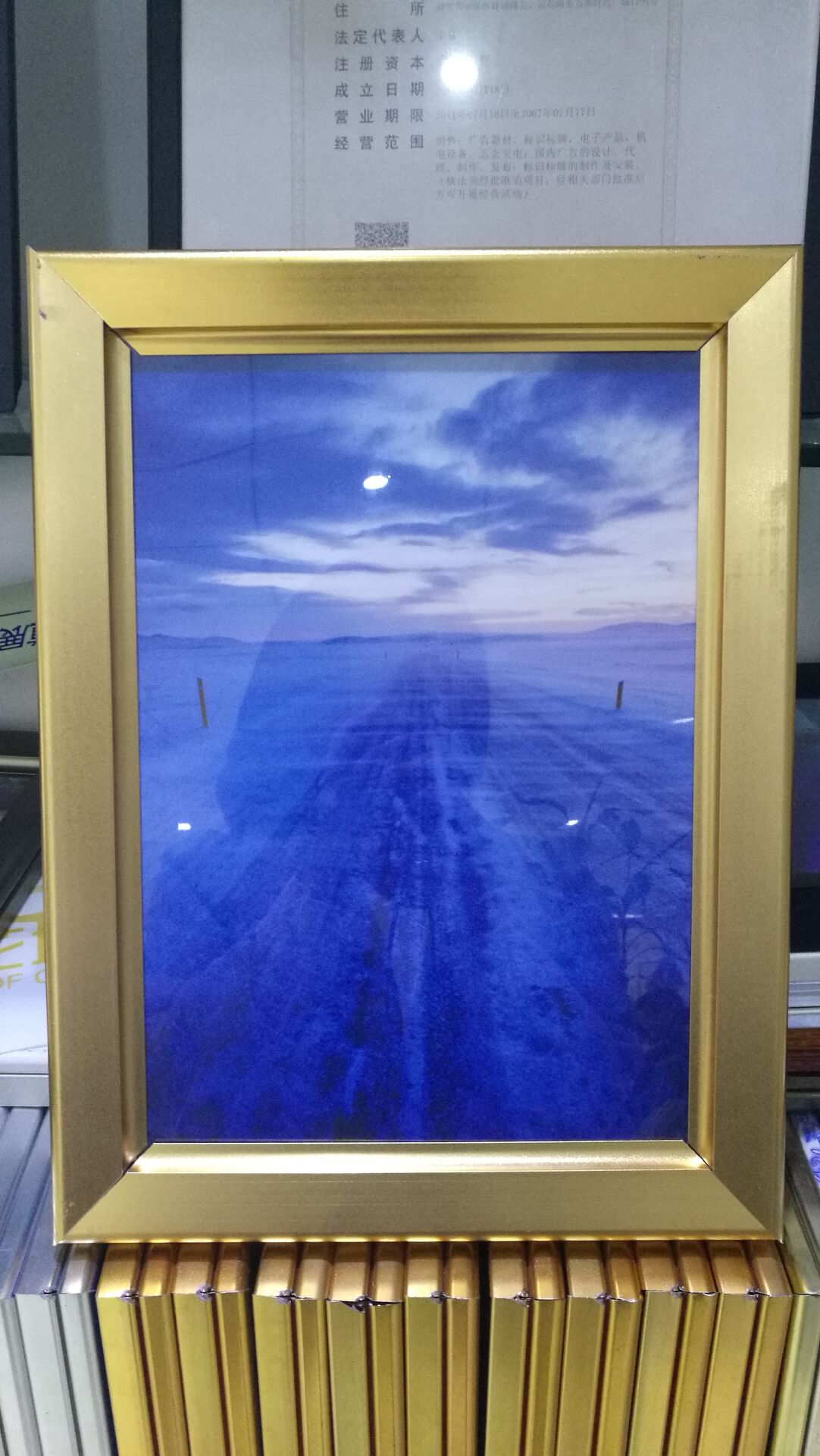鶴崗加工鋁合金邊框哪家質量好展覽海報框全國供應原始圖片3
