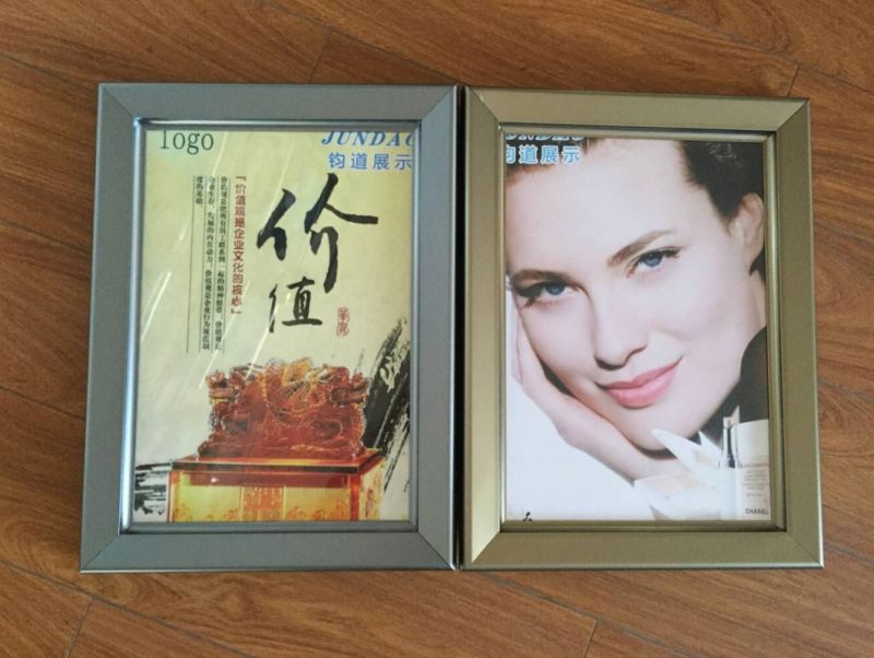 供應(yīng)通州精美鋁合金油畫展覽框?qū)Ｓ脇圖書館制度邊框型材批發(fā)原始圖片2