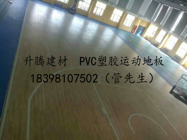 南充室內(nèi)PVC運動地板室內(nèi)羽毛球場塑膠地板原始圖片2