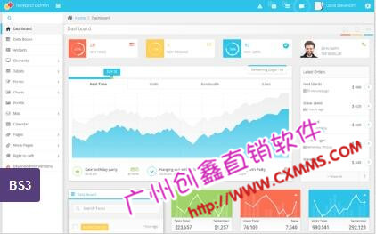 单层次营销直销系统软件,双轨网络软件