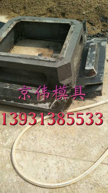 保定京偉河道景觀式擋土墻模具懸臂式擋土墻模具廠家原始圖片3