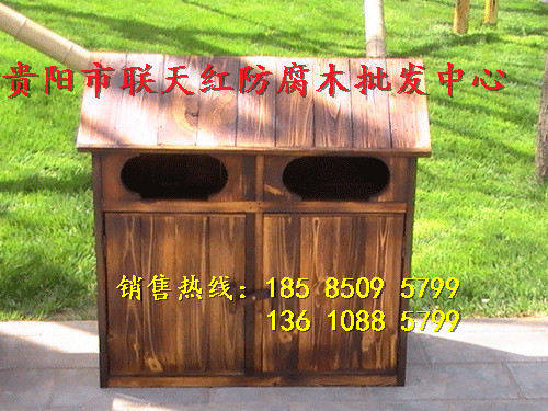 都勻防腐木廊架工程
