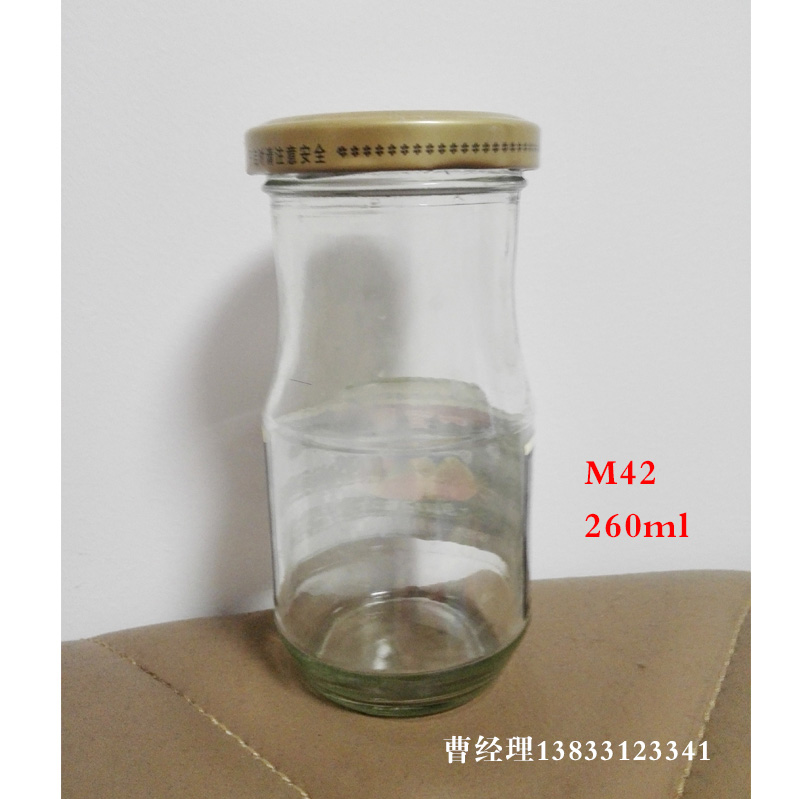 河南省信陽市玻璃飲料瓶香油醬油瓶調料瓶罐頭瓶白酒瓶玫瑰醬瓶廠家