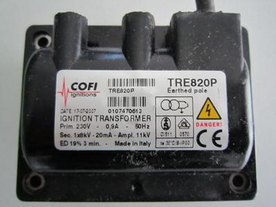 供應飛達2X5KV，2X4KV，2X6KV，1X8KV點火變壓器 