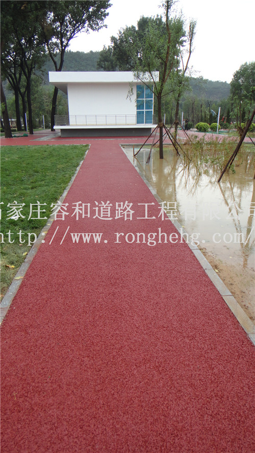 彩色透水混凝土地坪施工 衡水透水混凝土廠家施工報價原始圖片2