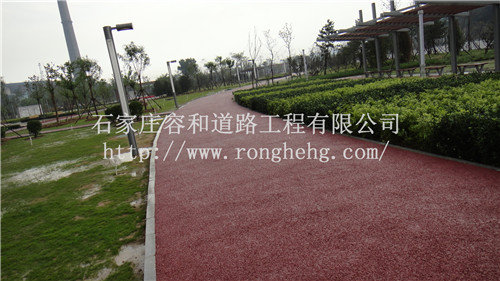石家莊海綿城市透水地坪施工 透水路面施工價格
