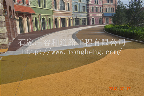 石家莊海綿城市透水地坪施工 透水路面施工價格原始圖片2
