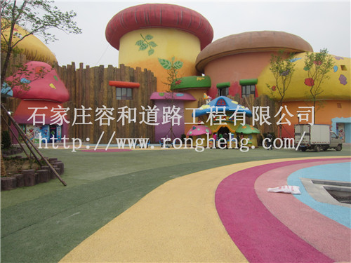 景觀透水混凝土地坪施工 石家莊透水地坪廠家原始圖片2
