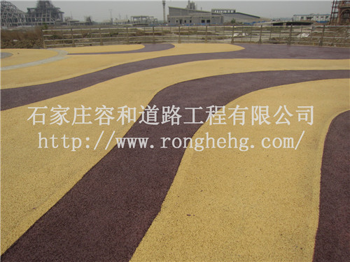 景觀透水混凝土地坪施工 石家莊透水地坪廠家原始圖片3
