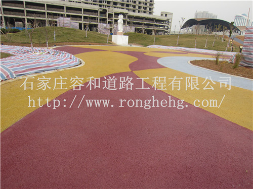 石家莊透水地坪材料 建設(shè)海綿城市透水混凝土施工