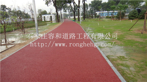 石家莊透水地坪 透水混凝土地坪施工方案