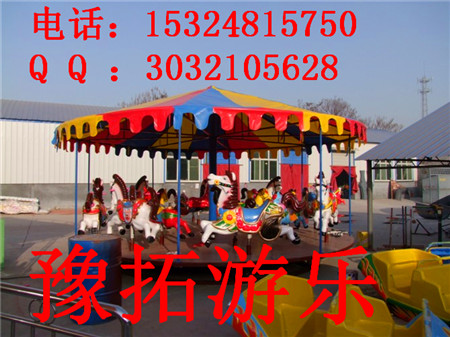 提供8座簡易折疊轉(zhuǎn)馬 廠家推薦玻璃鋼轉(zhuǎn)馬