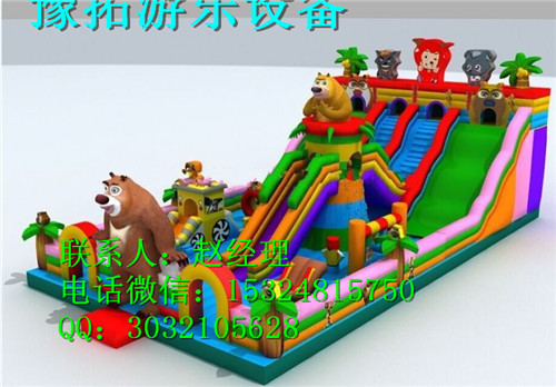 兒童充氣城堡攀巖質(zhì)量保證原始圖片3
