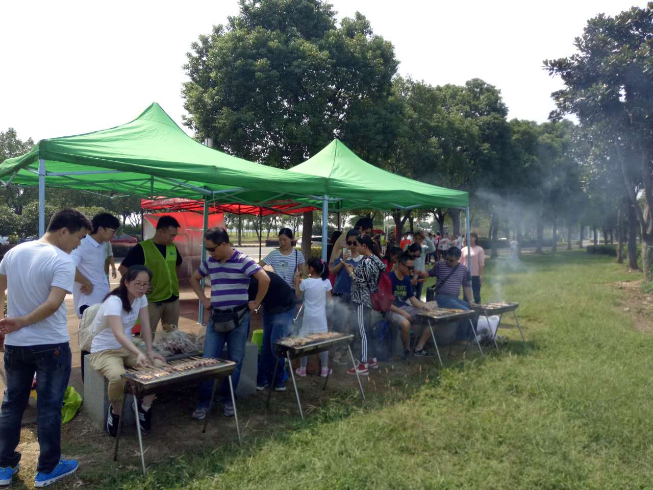 蘇州大自然戶外燒烤_重圓詩朋友聚餐戶外燒烤