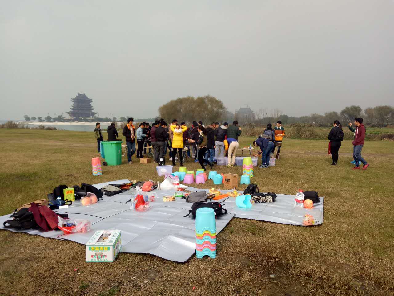 蘇州大自然戶外燒烤_白鷺園戶外羊羯子