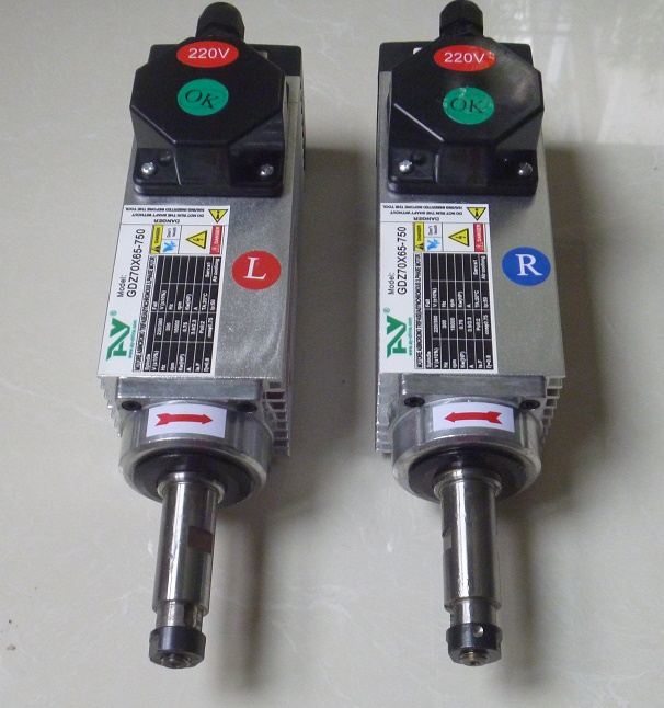 750W封邊機(jī)主軸0.75KW高速電機(jī)動力頭15000RPM原始圖片2