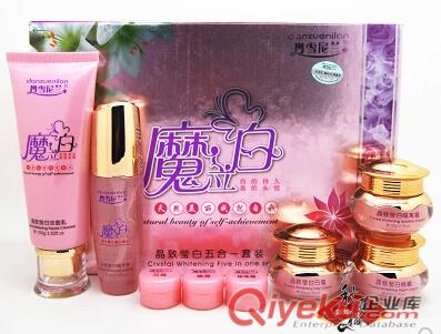 供應丹雪尼蘭魔立白五合一套裝美白祛斑霜化妝品