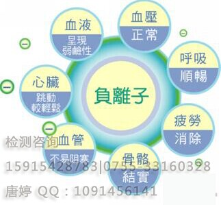 鹽石負(fù)離子濃度檢測(cè)