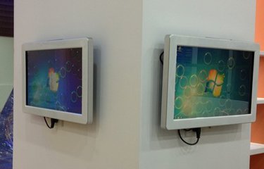 鑫飛智顯XF-123V 壁掛廣告機 電梯網絡一體播放器LED高清超薄液晶屏廠家原始圖片3