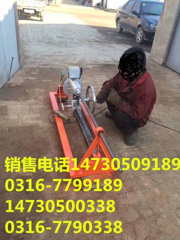 河北小直徑頂管機唐山頂管人工頂管機操作視頻