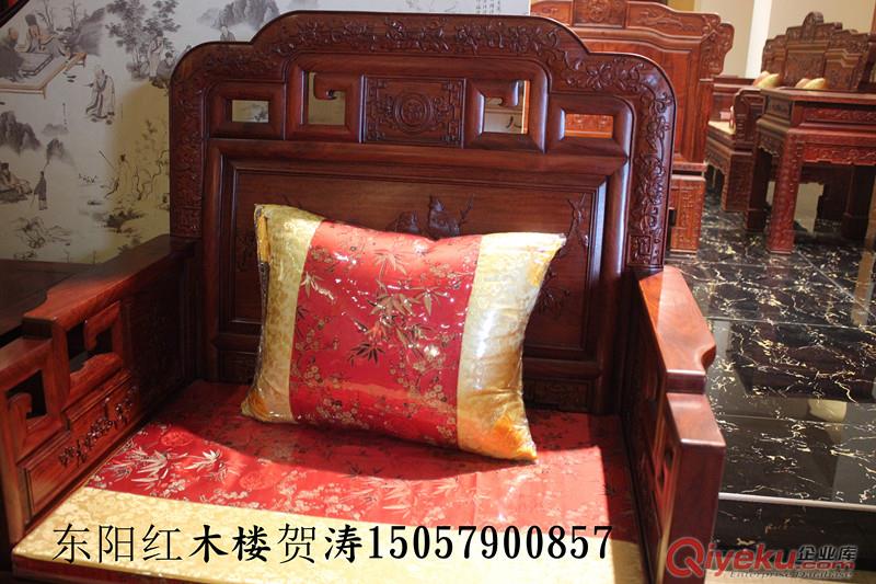 國(guó)色天香沙發(fā)，東陽(yáng)紅木家具批發(fā)，緬花國(guó)色天香沙發(fā)原始圖片2