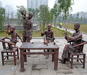 景觀雕塑哪家制作的好|成都景觀雕塑銷售