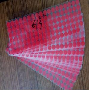 供應(yīng)耐高溫紅美紋紙貼紙 烤漆噴涂美紋膠貼 各種規(guī)格圓貼都有現(xiàn)貨
