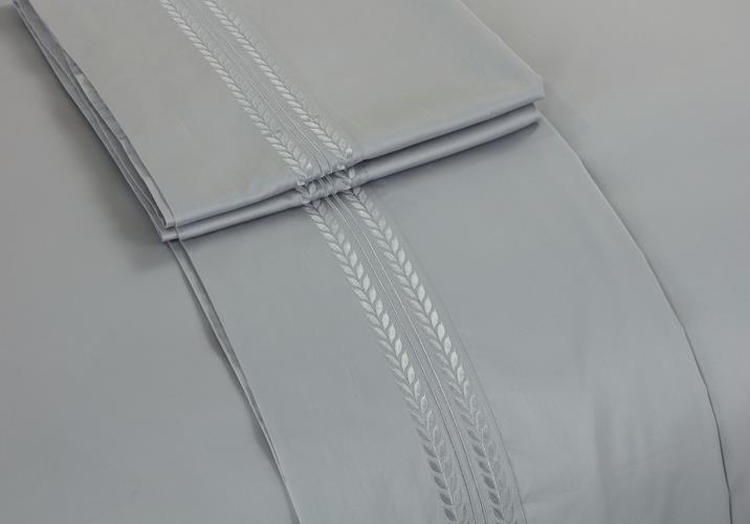 煙臺北方廠直銷春夏新品 簡約素色純棉四件套原始圖片2