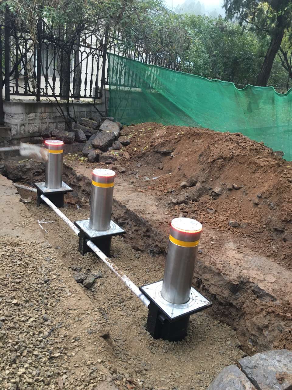 不銹鋼升降路樁，自動(dòng)升降路樁廠家，升降路樁品牌