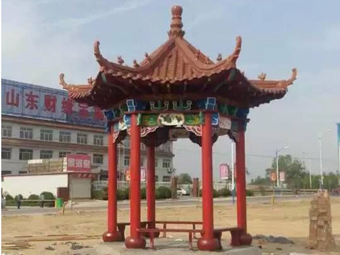 高質量的雙層涼亭火熱供應——古建牌坊施工